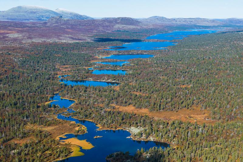 Antalet sjöar i Sverige