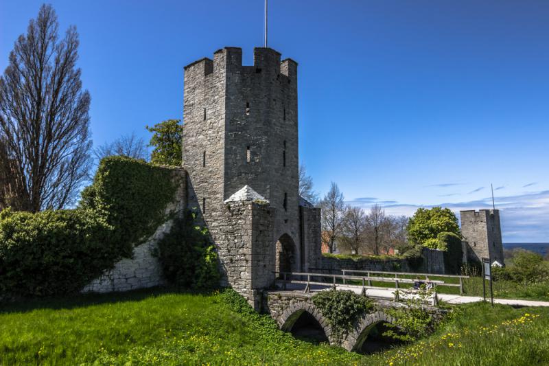 Visby ringmur på Gotland